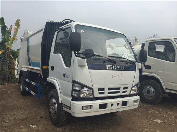 Xe Ép Rác ISUZU 6 Khối